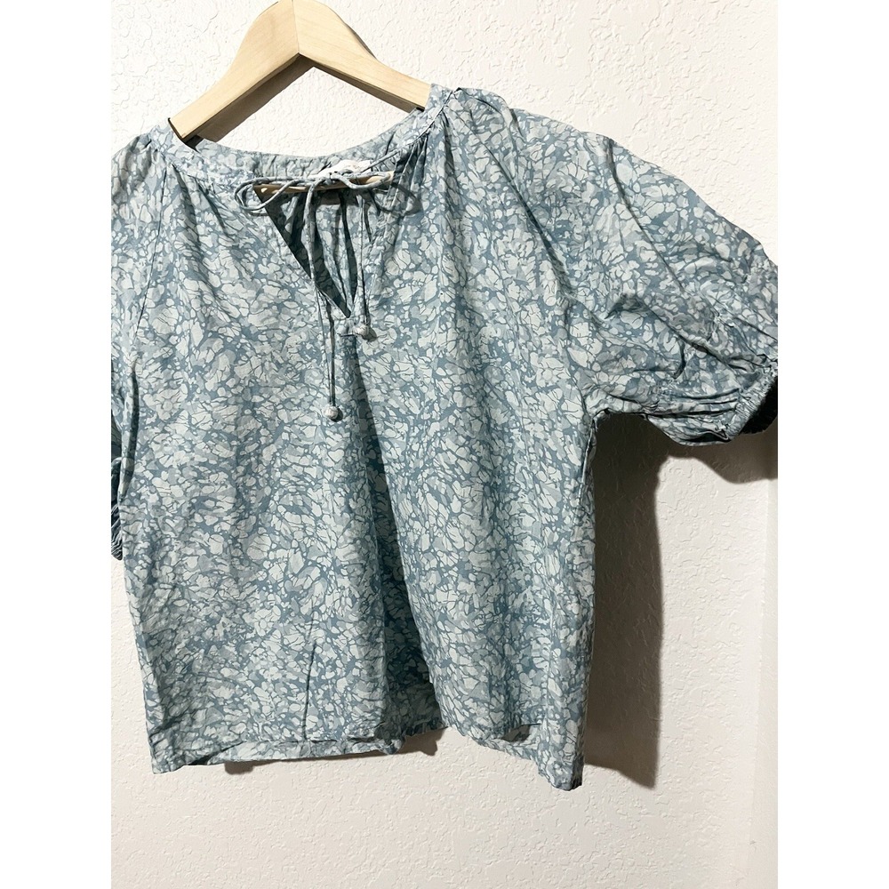 House of Harlow Puff Short Sleeve blouse. Size M - Picture 2 of 6